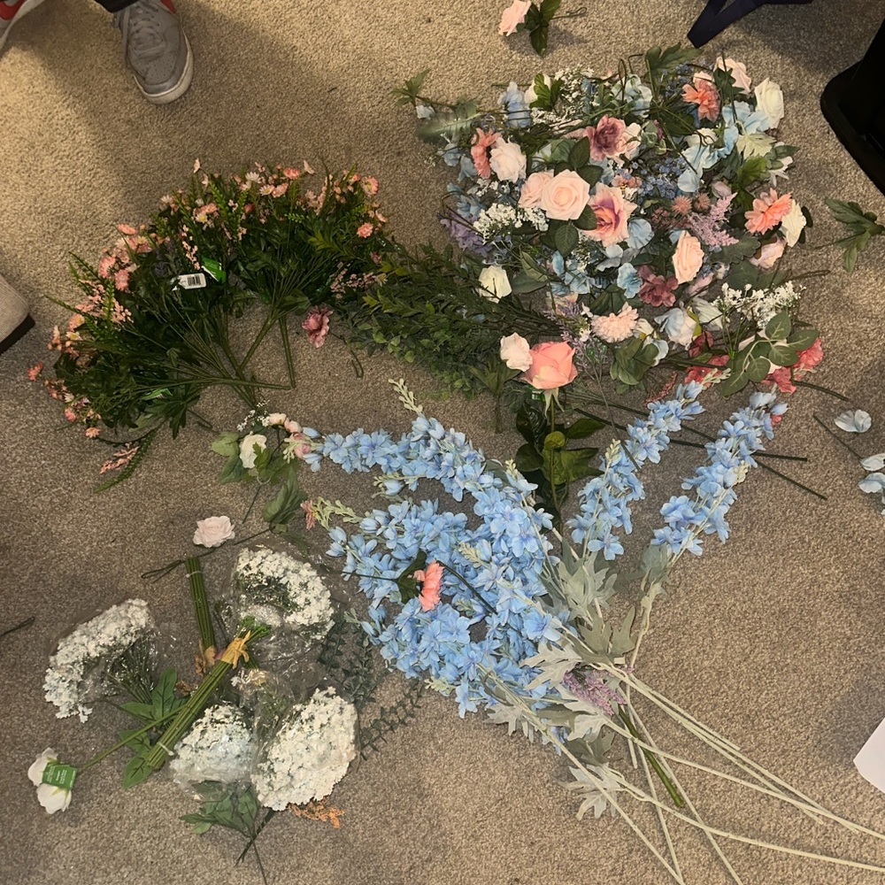 Faux Flower Bundle